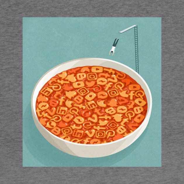 Social Media Soup by John Holcroft